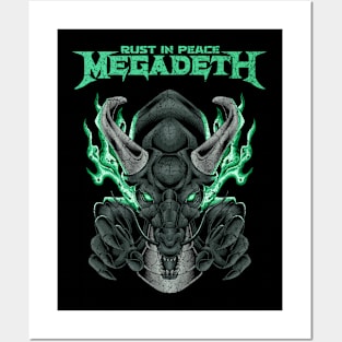 May Rust in Peace Megadeth Fanart Design Posters and Art